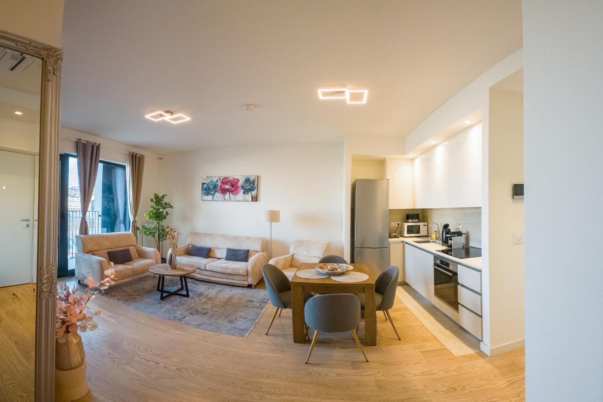 Sd Luxury Apartment - Belgrade Waterfront Eksteriør bilde